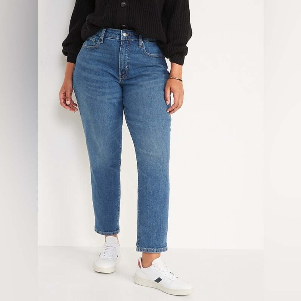 Old Navy High Rise OG Straight Ankle Jeans